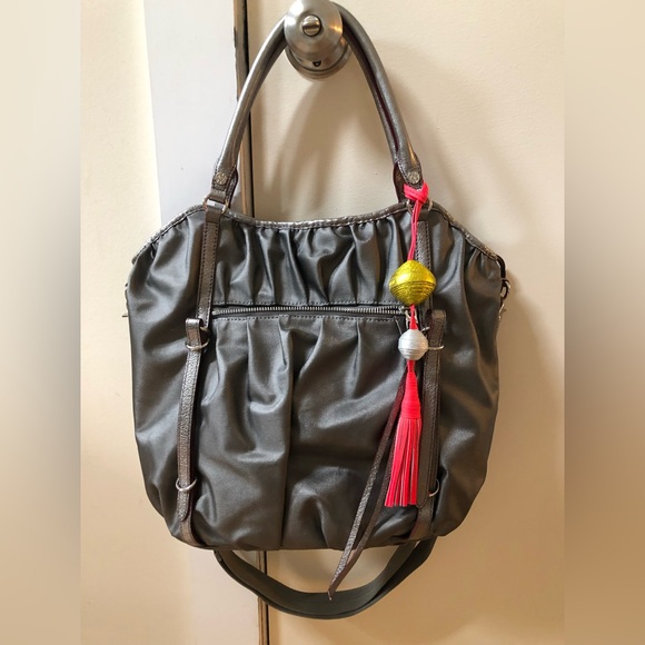 MZ Wallace Bianca gunmetal coated canvas - Picture 7 of 13